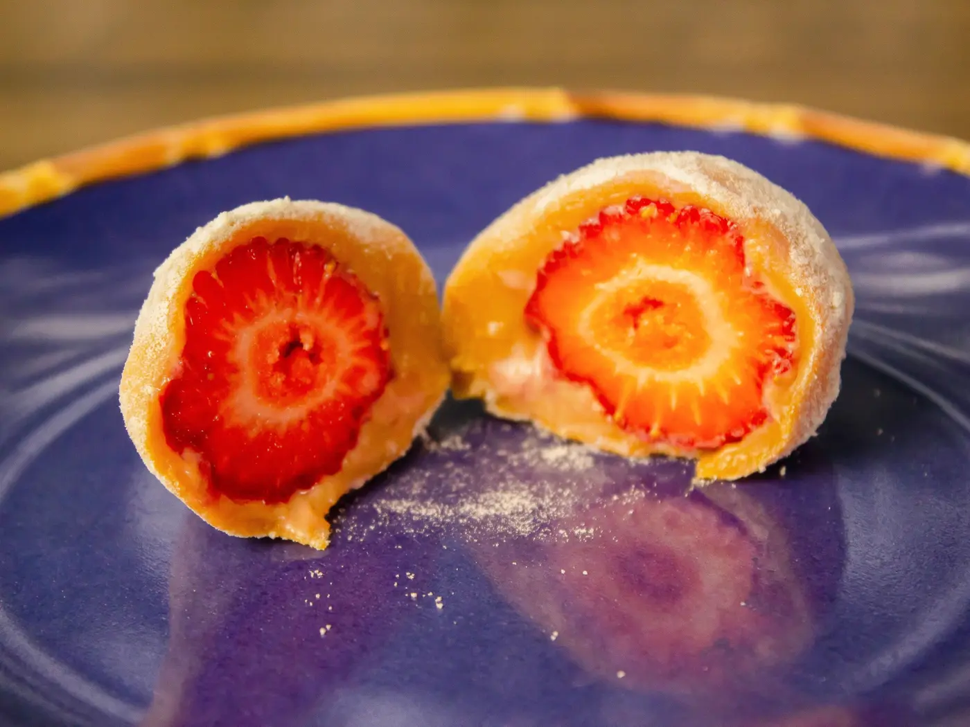 Coxinha de morango