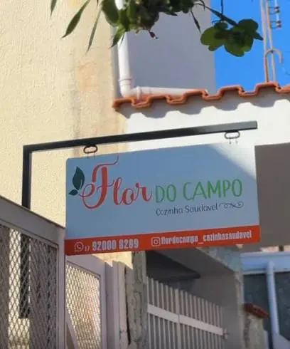 Fachada da Flor do Campo Cozinha Saudável